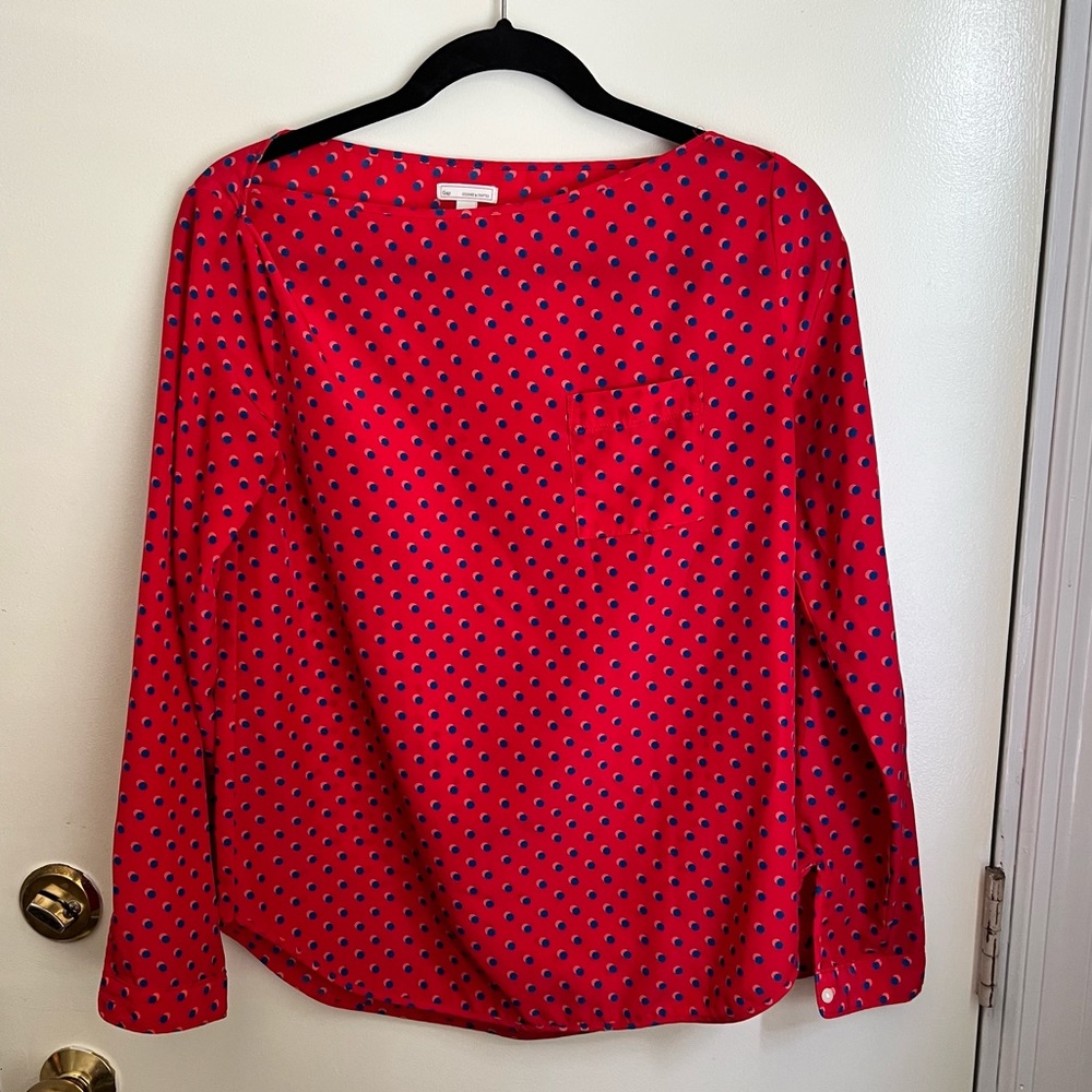 GAP Long Sleeve Blouse (Like new!)